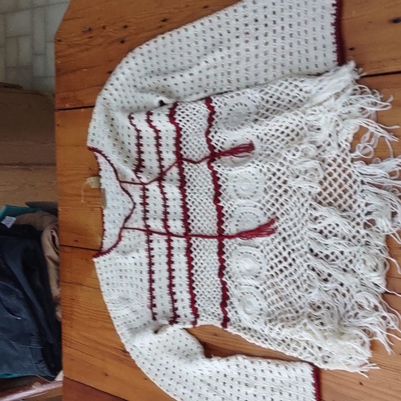 Wrangler sz large crochet sweater - Picture 1 of 3